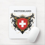 Die Schweiz [personifizieren Sie] Mousepad (Mit Mouse)