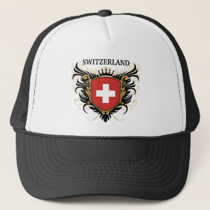 Die Schweiz [personifizieren Sie] Truckerkappe