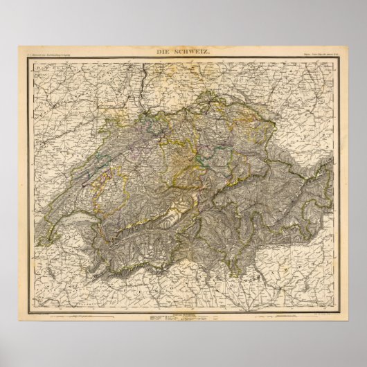 Die Schweiz Poster (Vorne)