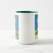 Die Schweiz-Reise-Plakat Tasse (Zentrum)