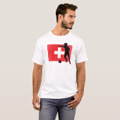 Die Schweiz-Schlaggerät 3 T-Shirt (Vorne ganz)