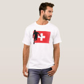 Die Schweiz-Schlaggerät 4 T-Shirt (Vorne ganz)