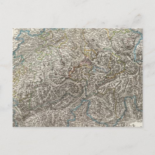Die Schweiz - Schweiz Postkarte (Vorderseite)