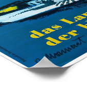 Die Schweiz, Schweiz, Reiseposter Poster (Ecke)