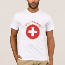 Die Schweiz - Schweizer Flaggen-T-Shirt