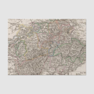 die Schweiz Seidenpapier