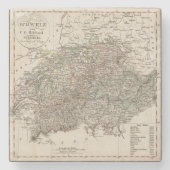 die Schweiz Steinuntersetzer (Vorderseite)