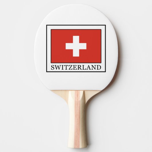 Die Schweiz Tischtennis Schläger (Vorderseite)