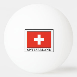 Die Schweiz Tischtennisball