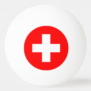 die Schweiz Tischtennisball