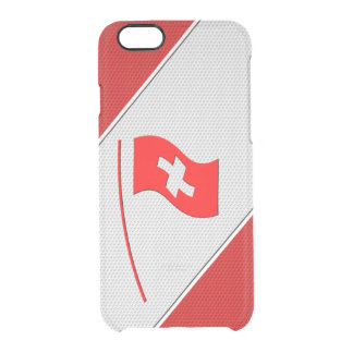 Die Schweiz Durchsichtige iPhone 6/6S Hülle
