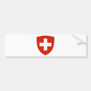 Die Schweiz-Wappen Autoaufkleber