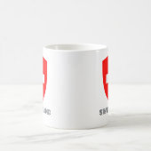 Die Schweiz-Wappen Kaffeetasse (Mittel)