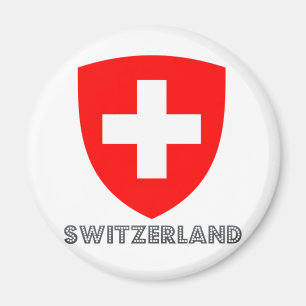 Die Schweiz-Wappen Magnet