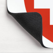 Die Schweiz-Wappen Mousepad (Ecke)