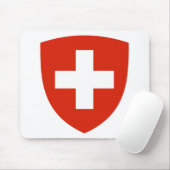 Die Schweiz-Wappen Mousepad (Mit Mouse)