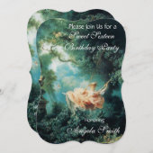 DIE SCHWEIZENPARTEI, 16 GEBURTSTAGE EINLADUNG (Vorne/Hinten)