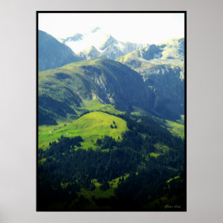 Die Schweizer Alpen Poster