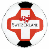 Die Schweizer Nationalflagge SOCCER BALL (Vorderseite)
