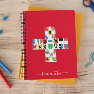 Die Schweizer Wappen Notizblock