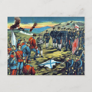 Die schwere Schlacht von Teh-li-sz durch Kasai, To Postkarte