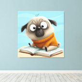 Die Schwerkraft der Geschichten Leinwanddruck (Insitu (Holzboden))