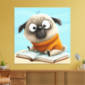 Die Schwerkraft der Geschichten Leinwanddruck (Insitu (Wohnzimmer))