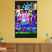 Die Schwerkraft der Levity - Ken Gage Art Leinwanddruck (Insitu (Wohnzimmer))