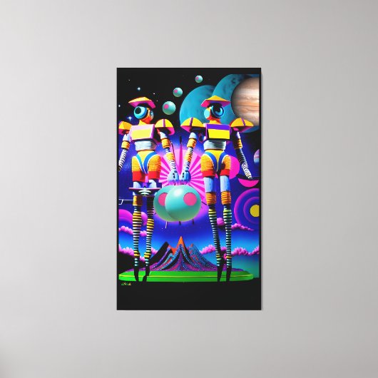 Die Schwerkraft der Levity - Ken Gage Art Leinwanddruck (Vorderseite)