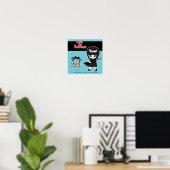 Die Schwerkraft der Prinzessin Poster (Heimbüro)