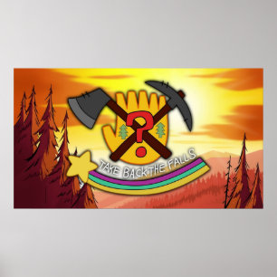 Die Schwerkraftfälle bringen den Fall zurück Poster