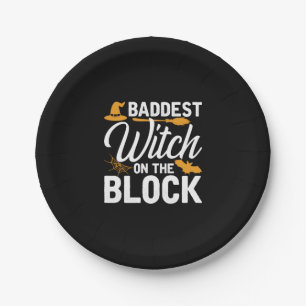 Die schwerste Hexe auf dem Block Pappteller