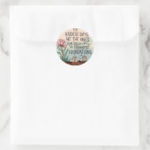 Die schwersten Kämpfe Runder Aufkleber (Tasche)