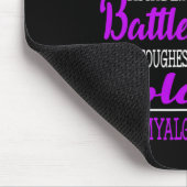 Die schwersten Soldaten - Fibromyalgie Mousepad (Ecke)