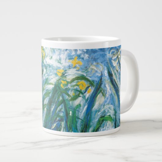Die Schwertlilien Jumbo-Tasse (Vorderseite Rechts)