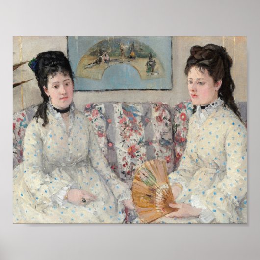 Die Schwester | Berthe Morisot Poster (Vorne)