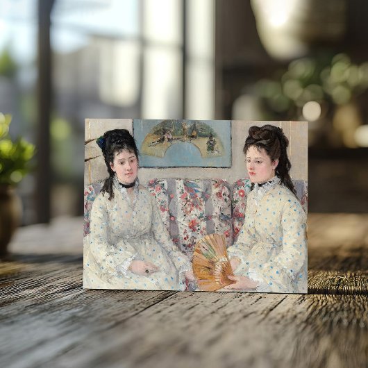 Die Schwester | Berthe Morisot Postkarte