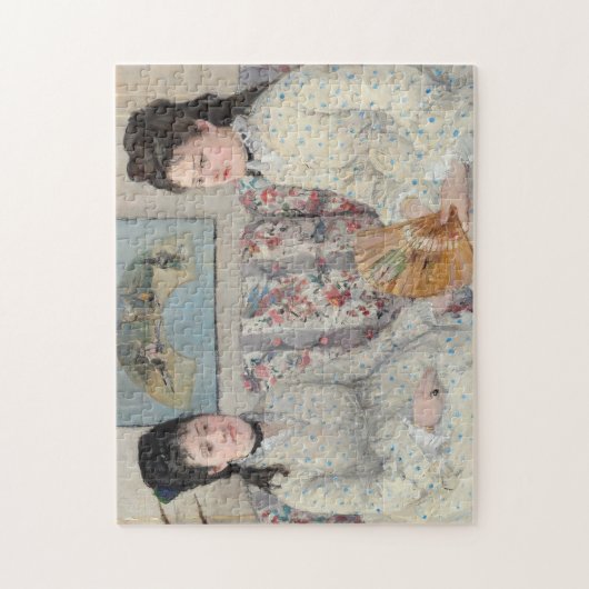Die Schwester | Berthe Morisot Puzzle (Vertikal)