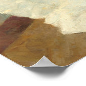 Die Schwester des Künstlers am Fenster, Berthe Mor Poster (Ecke)