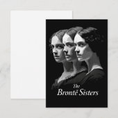 Die Schwestern Brontë Dankeskarte (Vorne/Hinten)
