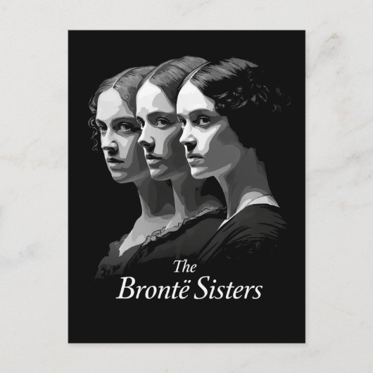 Die Schwestern Brontë Postkarte (Vorderseite)