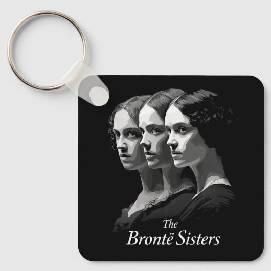 Die Schwestern Brontë Schlüsselanhänger (Vorderseite)