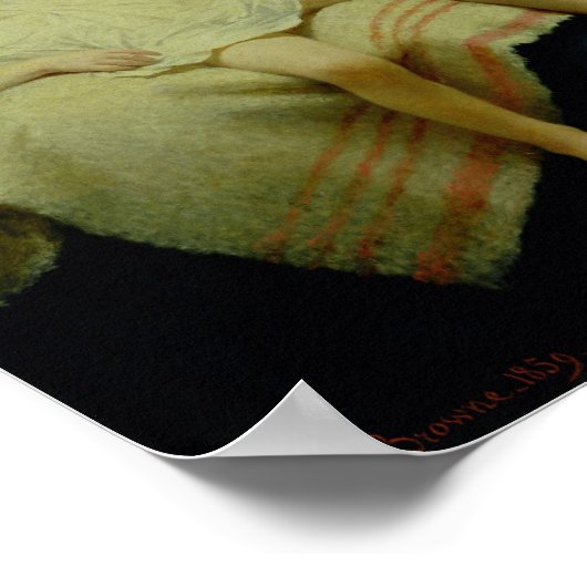 Die Schwestern der Gnade, 1859 Poster (Ecke)