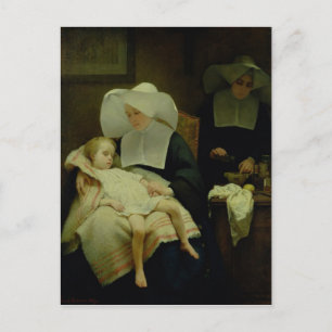 Die Schwestern der Gnade, 1859 Postkarte
