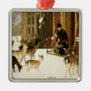 Die Schwestern der Wohltätigkeit Silbernes Ornament