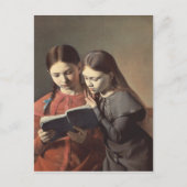 Die Schwestern des Künstlers Signe und Henriette Postkarte (Vorderseite)