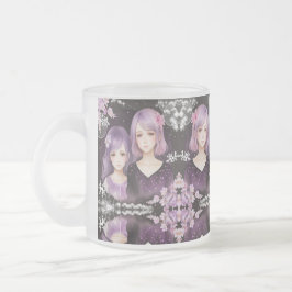 Die Schwestern Lavendel & Sakura Mattglastasse