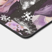 Die Schwestern Lavendel & Sakura Schreibtischunterlage (Ecke)