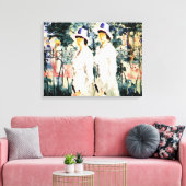 Die Schwestern Leinwanddruck (Insitu (Wohnzimmer))