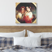 Die Schwestern Leinwanddruck (Insitu (Schlafzimmer))